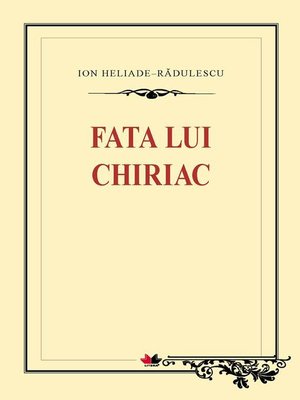 cover image of Fata lui Chiriac